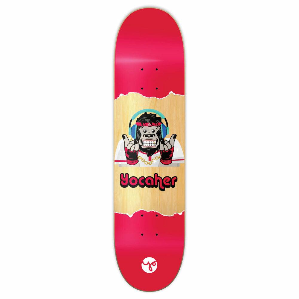 Yocaher Graphic Skateboard Deck - Chimp Series - Hear No Evil - Longboards USA