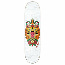 Yocaher Graphic Skateboard Deck  - Flaming Tiger - Longboards USA