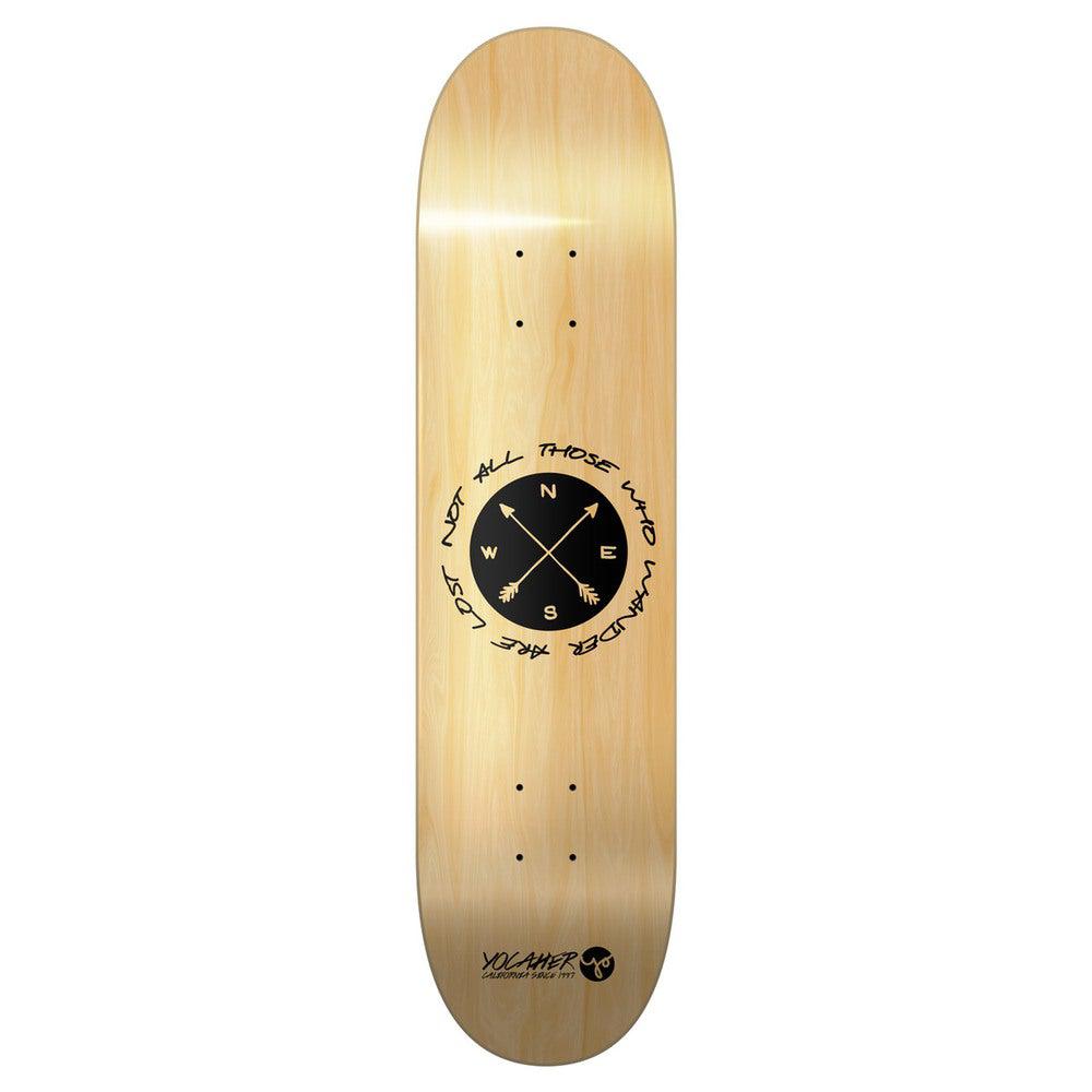 Yocaher Graphic Skateboard Deck - Wander Natural - Longboards USA