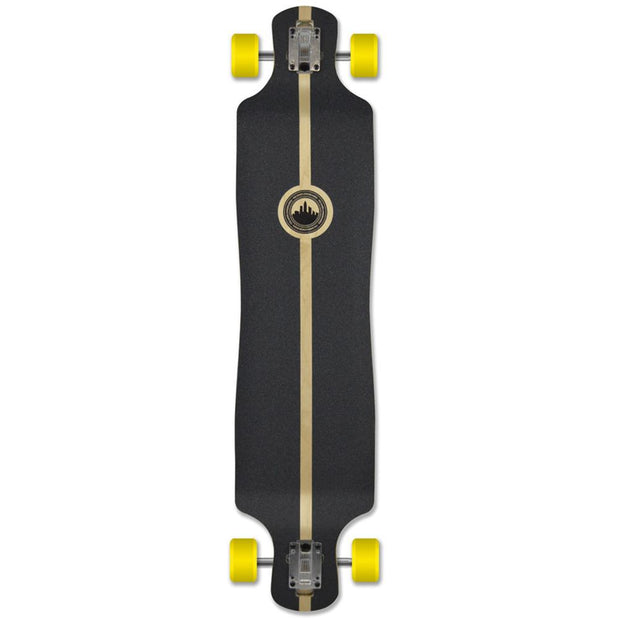 Yocaher Lowrider Longboard Complete - VW Bettle Series - Red - Longboards USA