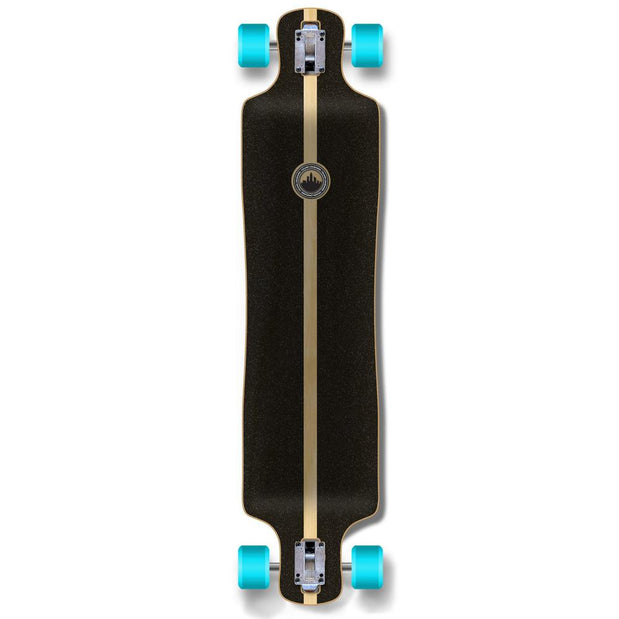 Yocaher Lowrider Longboard Complete - VW Bettle Series - Yellow - Longboards USA