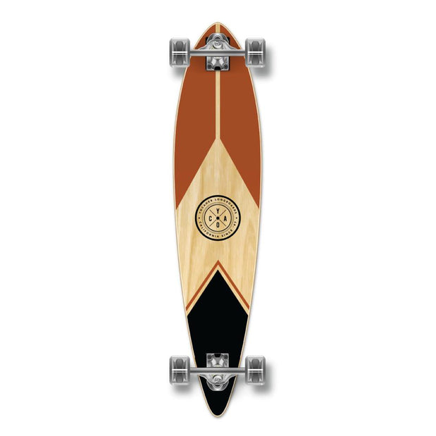 Yocaher Pintail Longboard Complete - Earth Series - Mountain - Longboards USA