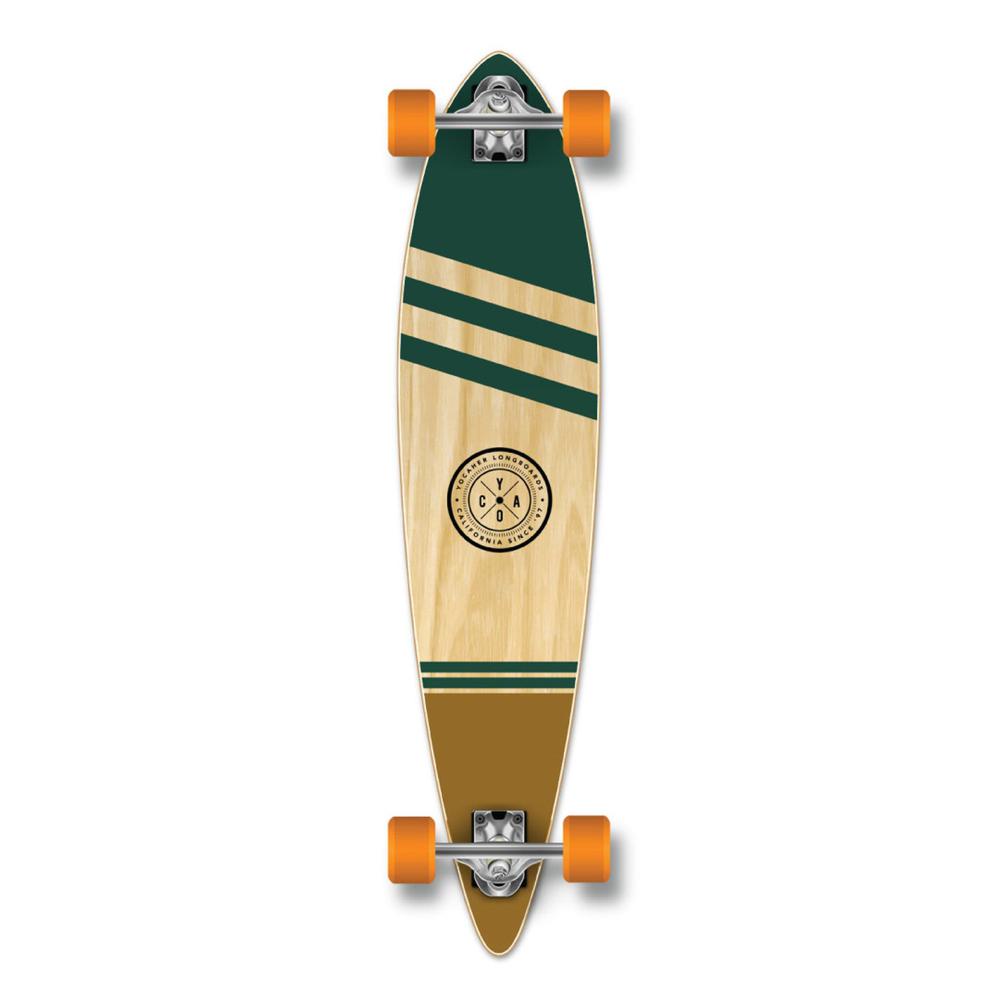 Yocaher Pintail Longboard Complete - Earth Series - Wind - Longboards USA