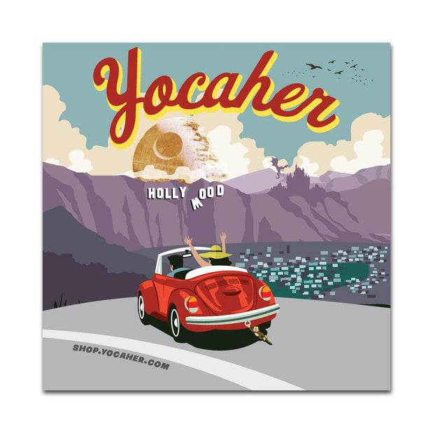 Yocaher Stickers - 9 Pieces Set - Best of All - Longboards USA