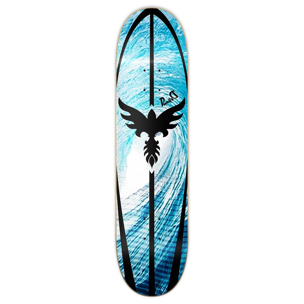Yocaher Tsunami - Skateboard Deck - Longboards USA