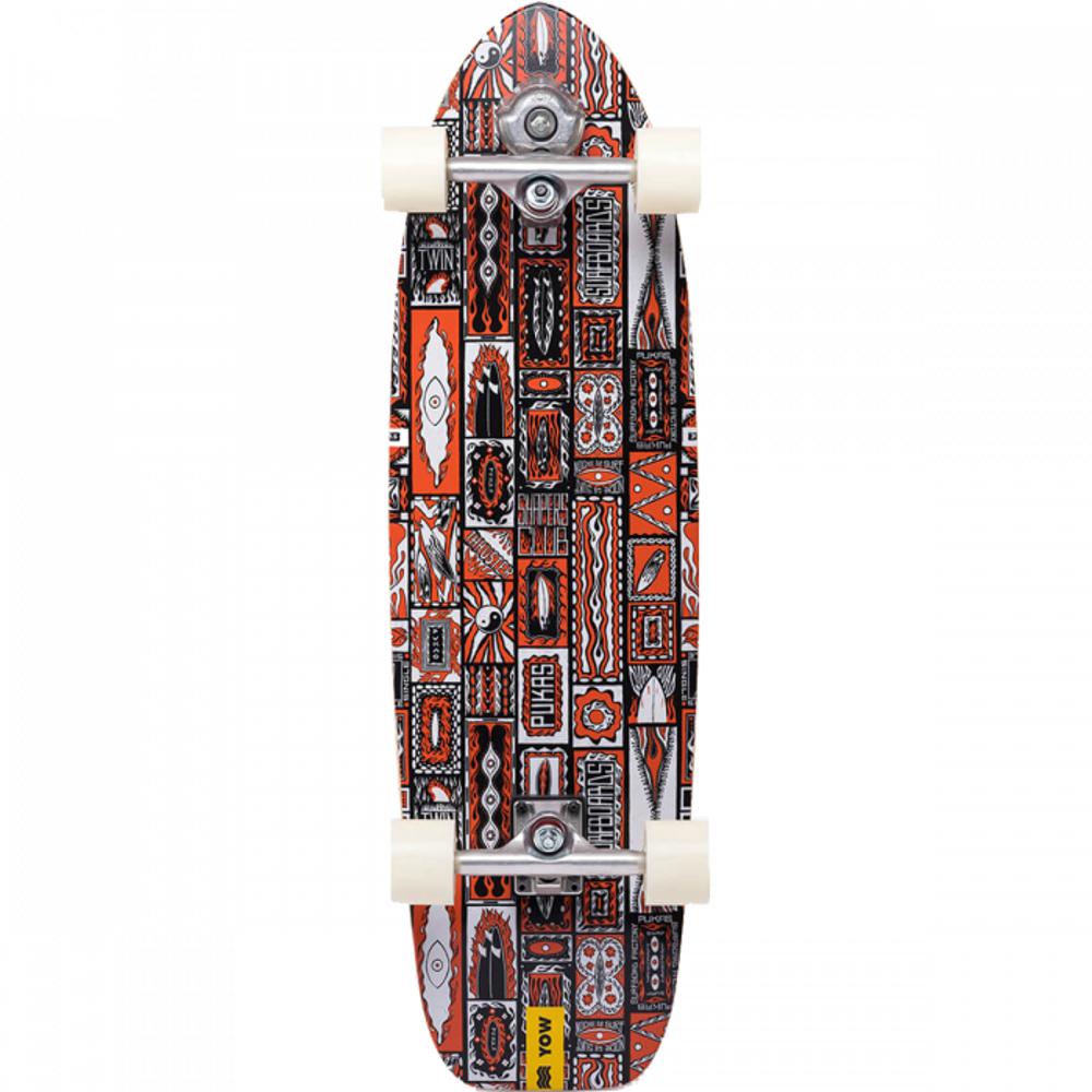 YOW SURF SKATE ヤウ スケートPukas Dark 34.5” Yow Pukas Dark 34.5