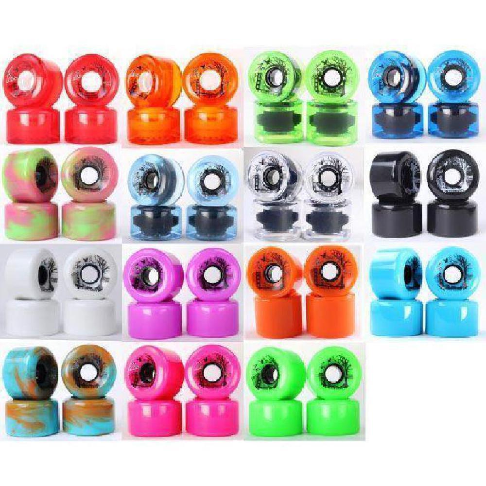 Zaza Longboard Cruiser Wheels 65mm 78a Duro Longboards USA