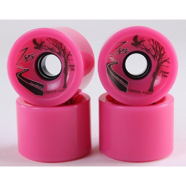 Cal 7 Longboard Wheels 97mm 78a - Pink Cruising Wheels Set Of 4