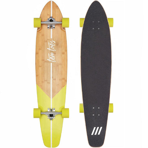 Zed Kelp 44" Top Mount Bamboo Kicktail Longboard - Longboards USA