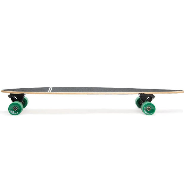 Zed Tropical Flora 41" Bamboo Pintail Longboard - Longboards USA