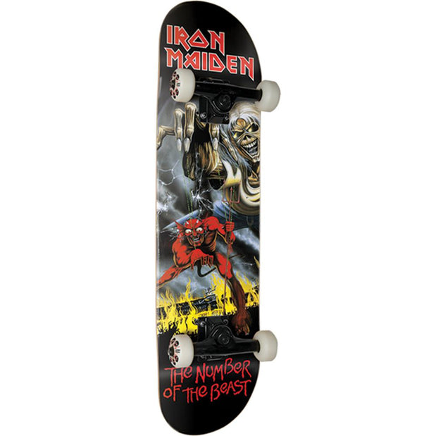 Zero Iron Maiden The Number Of The Beast 8.0" Skateboard - Longboards USA
