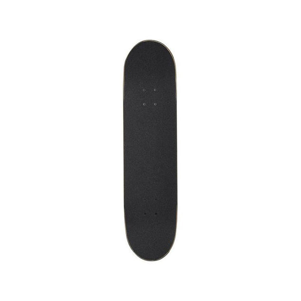 Zoo York OG 95 Logo Block Black/White 7.75" Skateboard - Longboards USA